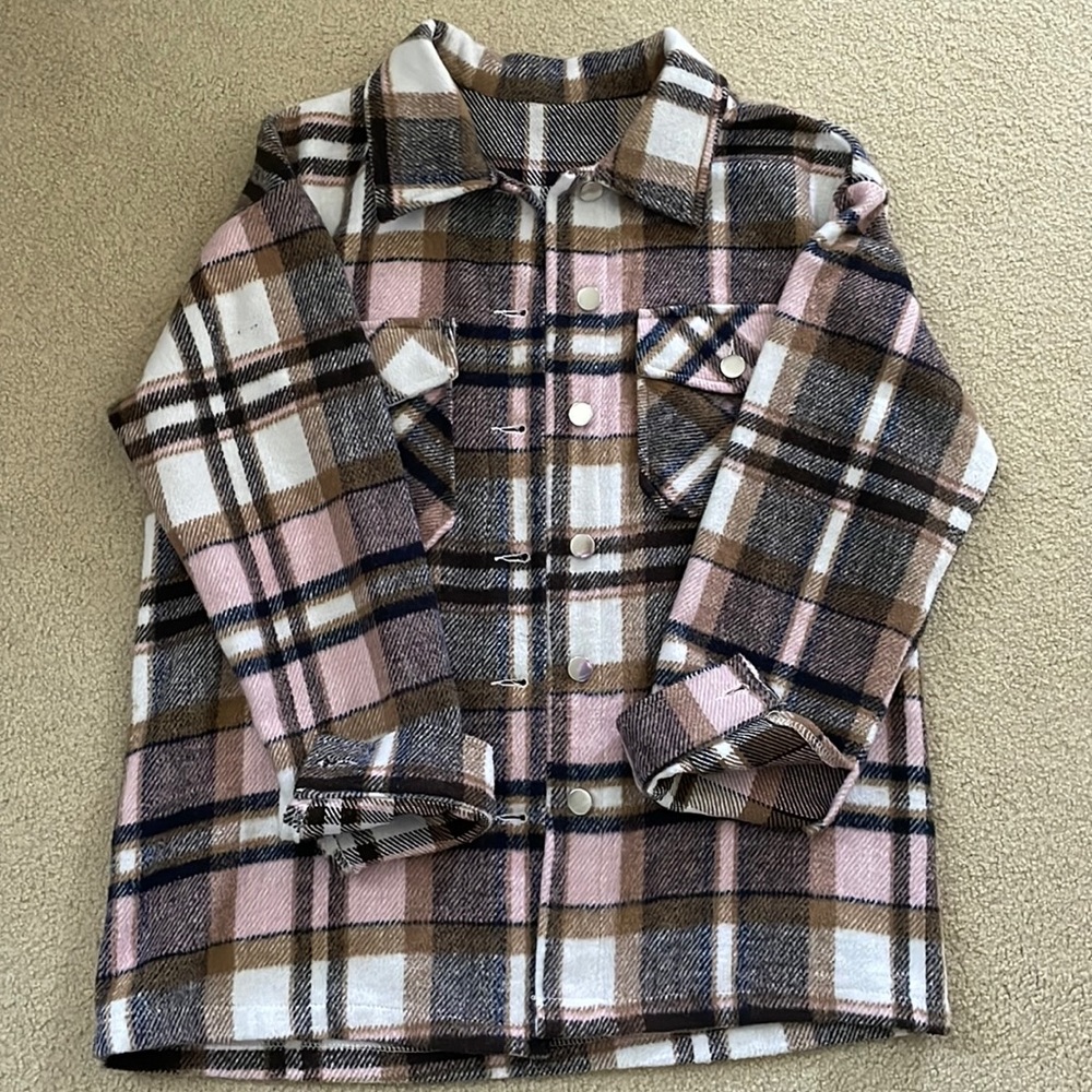 Plaid shacket